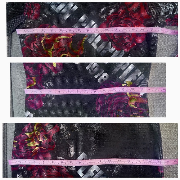 PHILIPP PLEIN SHORT FLOWER DRESS - Picture 4 of 9